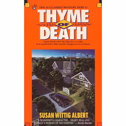 ISBN Thyme of Death, Mystère et suspense, Anglais, Édition de poche, 320 pages