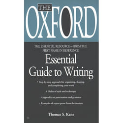 ISBN The Oxford Essential Guide to Writing livre Édition de poche