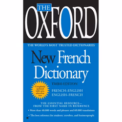 ISBN The Oxford French Dictionary, Édition de poche, 496 pages