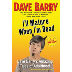 ISBN I’ll Mature When I’m Dead livre
