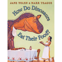 Scholastic How Do Dinosaurs Eat Their Food?, Humoristique, Anglais, Couverture rigide, 40 pages