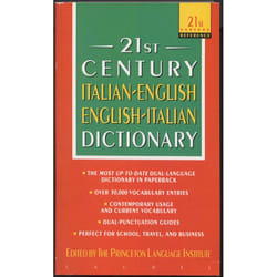 ISBN 21st Century Italian-English/English-Italian Dictionary livre Édition de poche