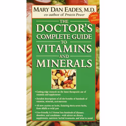 ISBN The Doctor’s Complete Guide to Vitamins and Minerals, nourriture &amp; boisson, Anglais, Édition de poche, 576 pages