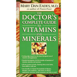 ISBN The Doctor’s Complete Guide to Vitamins and Minerals livre nourriture & boisson Anglais Édition de poche