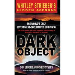ISBN Dark Object livre Édition de poche