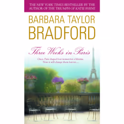 ISBN Three Weeks in Paris, Anglais, Livre broché, 352 pages