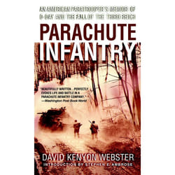 ISBN Parachute Infantry livre biographie Anglais Édition de poche