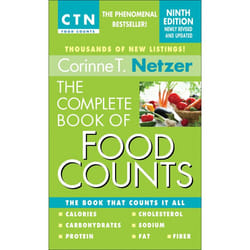ISBN The Complete Book of Food Counts, 9th Edition livre nourriture & boisson Anglais Édition de poche
