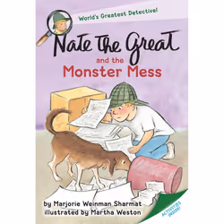 ISBN Nate the Great and the Monster Mess, Anglais, Livre broché, 80 pages