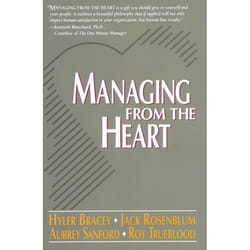 ISBN Managing From the Heart livre