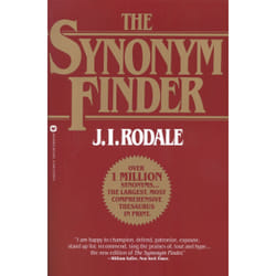ISBN The Synonym Finder livre Education Anglais