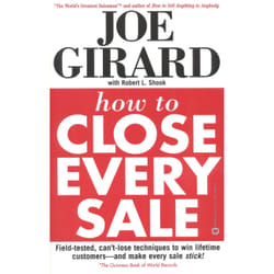 ISBN How to Close Every Sale livre Business & finance Anglais