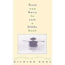 ISBN First You Have to Row a Little Boat livre Santé, esprit et corps Anglais Couverture rigide