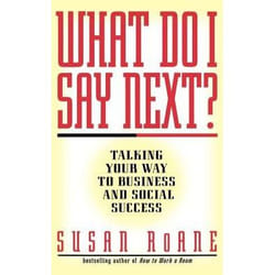 ISBN What Do I Say Next? livre Business & finance Anglais Couverture rigide
