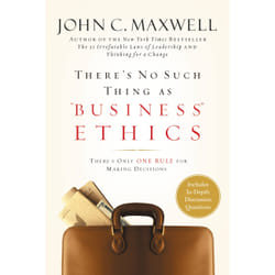 ISBN There's No Such Thing as 'Business' Ethics livre Business & finance Anglais Couverture rigide