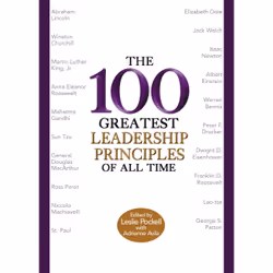 ISBN The 100 Greatest Leadership Principles of All Time, Business & finance, Anglais, Couverture rigide, 128 pages