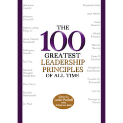 ISBN The 100 Greatest Leadership Principles of All Time livre Business & finance Anglais Couverture rigide