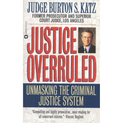 ISBN Justice Overruled livre biographie Anglais
