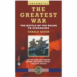 ISBN The Greatest War - Volume III, histoire, Anglais, 608 pages