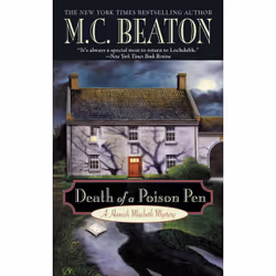 ISBN Death of a Poison Pen, thriller, Anglais, 256 pages