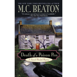 ISBN Death of a Poison Pen livre thriller Anglais