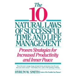 ISBN 10 Natural Laws of Successful Time and Life Management livre Santé, esprit et corps Anglais