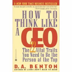 ISBN How to Think Like a CEO, Économie, Anglais, Livre broché, 480 pages
