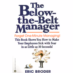 ISBN The Below-the-Belt Manager, Humoristique, Anglais, Livre broché, 128 pages
