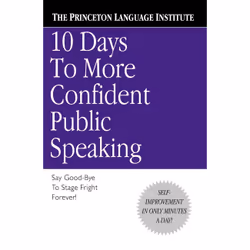 ISBN 10 Days to More Confident Public Speaking, Education, Anglais, Livre broché, 224 pages