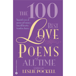 ISBN The 100 Best Love Poems of All Time livre poésie Anglais