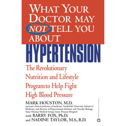 ISBN What Your Doctor May Not Tell You About(TM): Hypertension livre Santé, esprit et corps Anglais