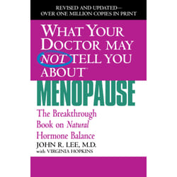 ISBN What Your Doctor May Not Tell You About Menopause (TM) livre Santé, esprit et corps Anglais