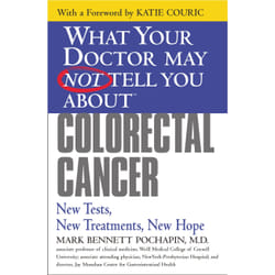 ISBN What Your Doctor May Not Tell You About(TM) Colorectal Cancer livre Santé, esprit et corps Anglais