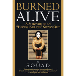 ISBN Burned Alive livre biographie Anglais