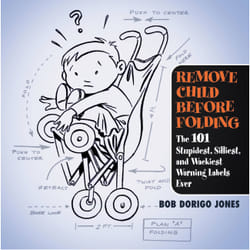 ISBN Remove Child Before Folding livre Humoristique Anglais