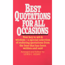 ISBN Best Quotations for All Occasions, Édition de poche, 576 pages