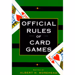 ISBN Official Rules of Card Games, Livre broché, 336 pages