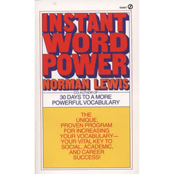 ISBN Instant Word Power livre Édition de poche