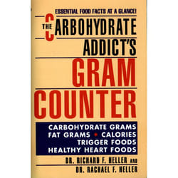 ISBN The Carbohydrate Addict’s Gram Counter livre nourriture & boisson Anglais Édition de poche