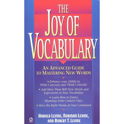 ISBN The Joy of Vocabulary livre Édition de poche