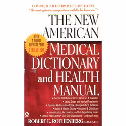 ISBN The New American Medical Dictionary and Health Manual, Édition de poche, 624 pages