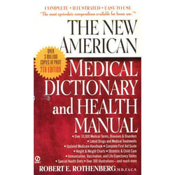 ISBN The New American Medical Dictionary and Health Manual livre Édition de poche