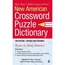 ISBN New American Crossword Puzzle Dictionary livre Édition de poche