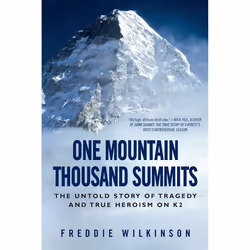 ISBN One Mountain Thousand Summits, biographie, Anglais, Livre broché, 368 pages