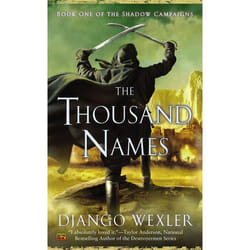 ISBN The Thousand Names livre Fiction Anglais Édition de poche 624 pages