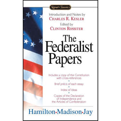 ISBN The Federalist Papers livre classiques Anglais Édition de poche