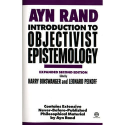ISBN Introduction to Objectivist Epistemology livre