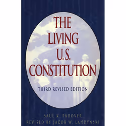 ISBN The Living U.S. Constitution, biographie, Anglais, Livre broché, 512 pages