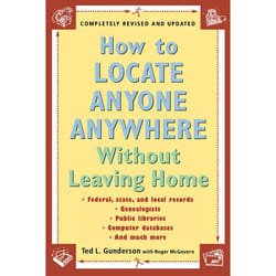 ISBN How to Locate Anyone Anywhere without Leaving Home livre
