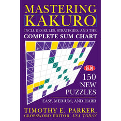ISBN Mastering Kakuro livre